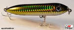 4" Black / Green RFN Submarine top water lure