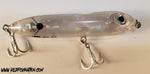 4" Clear RFN Submarine top water lure