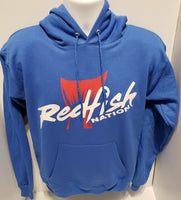 Redfish Nation Winter Heavy Cotton Hoodies - Blue