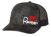 Redfish Nation Logo Cap - Kryptek Black