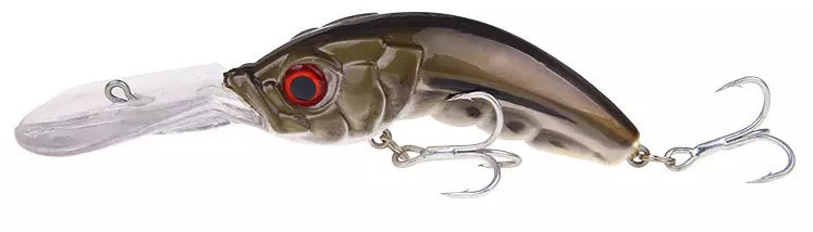 Redfish Nation Waterbugs Crankbait Lure - Midnight Brown