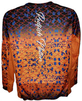 Performance Redfish Nation Orange Scales with Dots Shirt