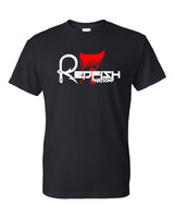 Short Sleeve Logo Redfish Nation T-Shirt - Black