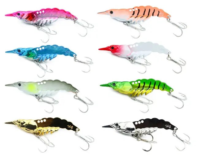 3" Blade Shrimp Metal lure