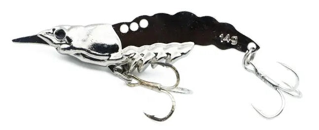 3" Blade Shrimp Metal lure