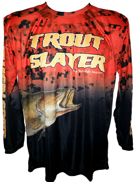 Performance Trout Slayer Shirt – Redfish Nation